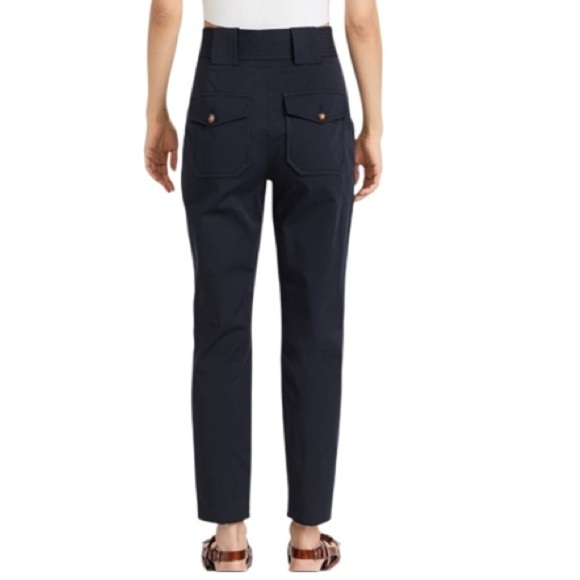 Veronica Beard Mahary Career Pants Navy 6 Office Siren Academia Preppy - Picture 8 of 15